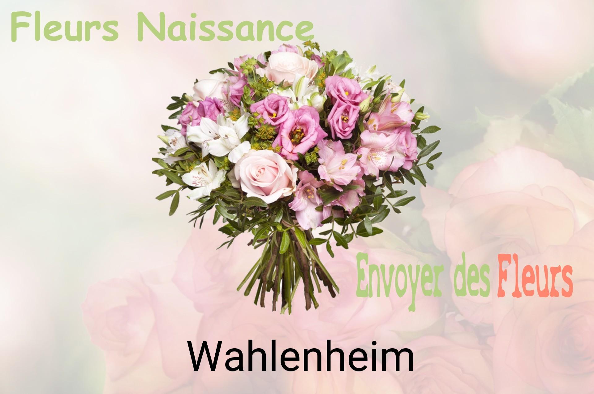 Bouquet de fleurs de naissance livré à Wahlenheim